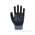 Guantes industriales de nitrilo de nyrilo de nylon gris hespax 15g